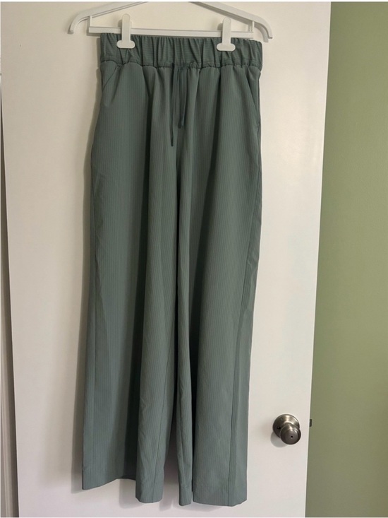 all in motion Pants - All in motion Wide Leg Striped Workout Pants